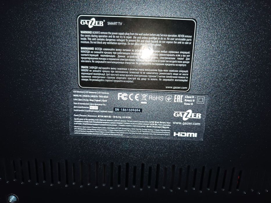 Gazer tv55 Smart 4k
