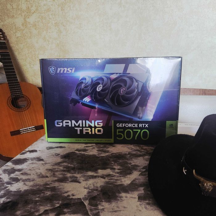 MSI Gaming Trio RTX 5070 12GB GDDR7 — премиальная игровая мощь
