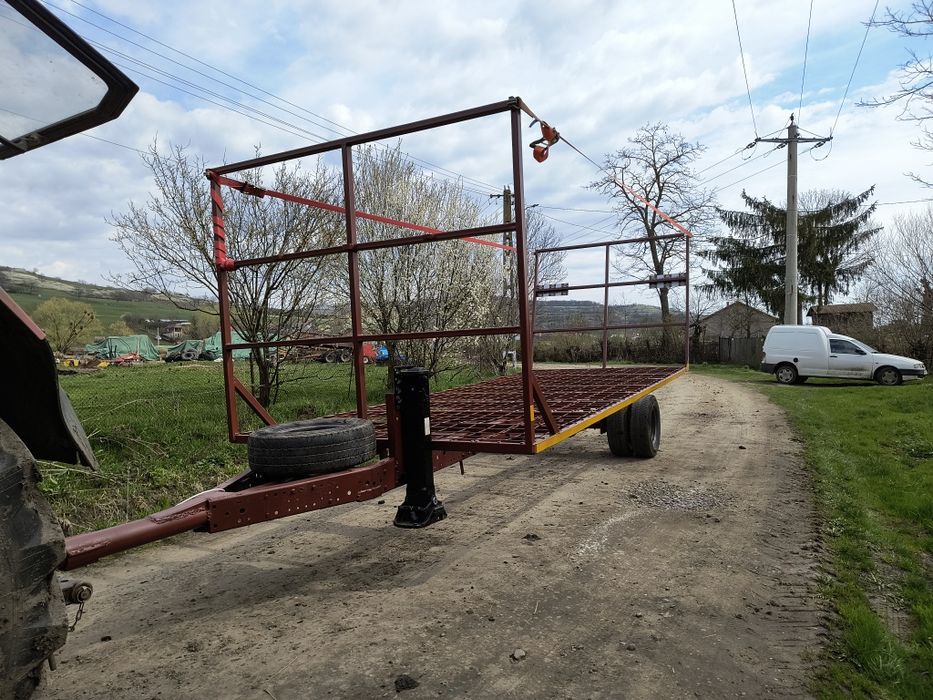 Trailer de baloti remorca de baloti