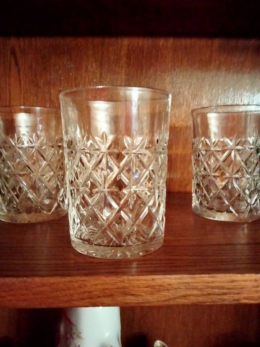 Стаканы хрустальные , советские
