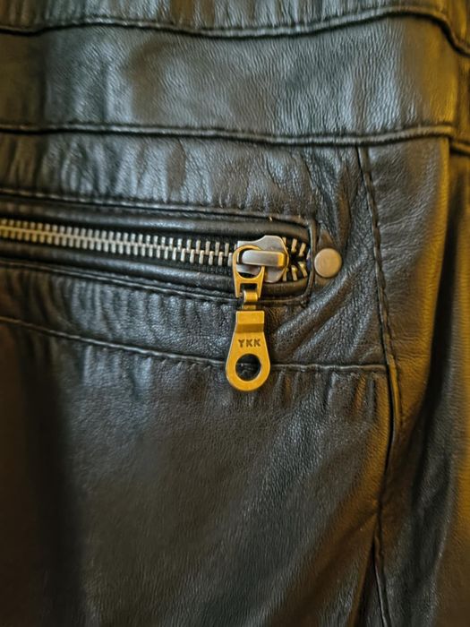 Мъжко яке от естествена кожа-голям размер