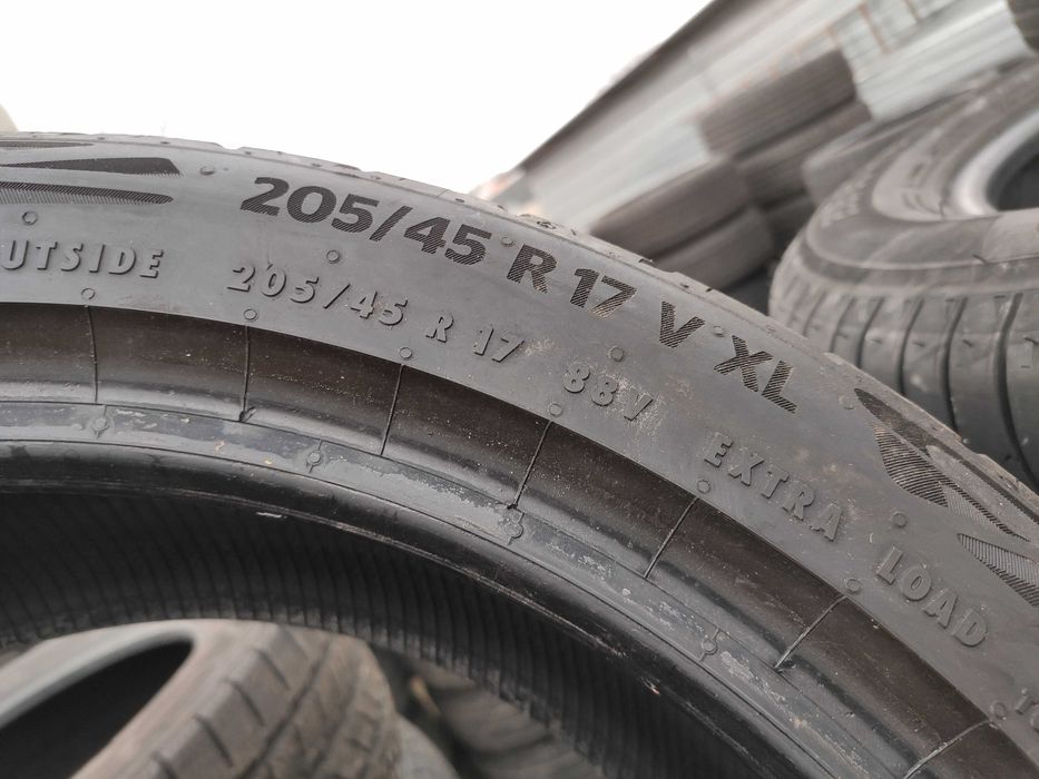 4бр Летни гуми 205 45 17 - Continental - DOT 2022