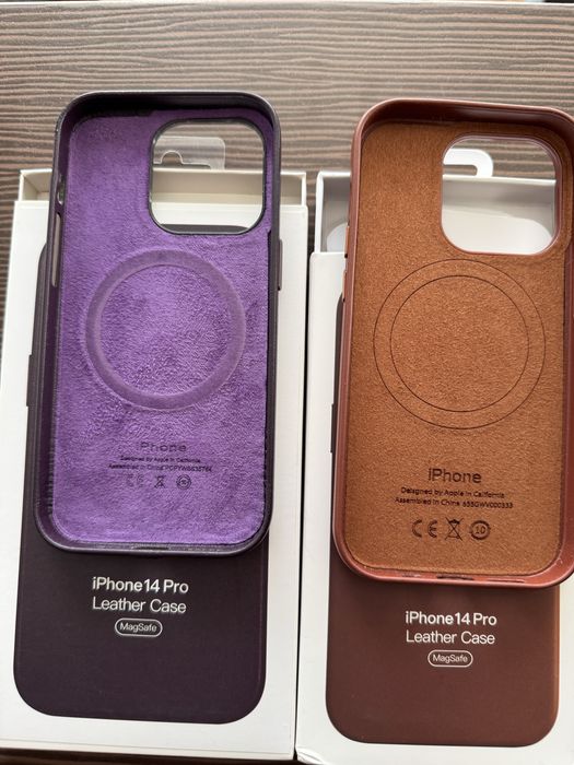 Huse iPhone 14 Pro Leather MagSafe