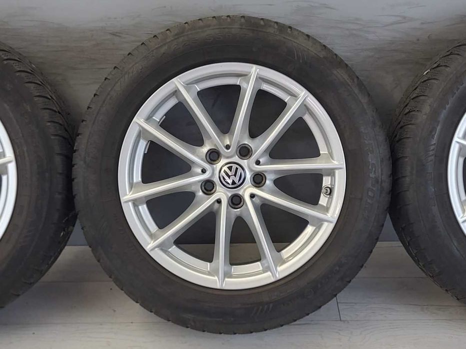 Roti/Jante VW 5x112 225/55 R17 Passat, Golf, Tiguan, Touran;  BMW Seria 5 (G30) Seria 6 (G32) Seria 7 (G11); Mercedes; Audi