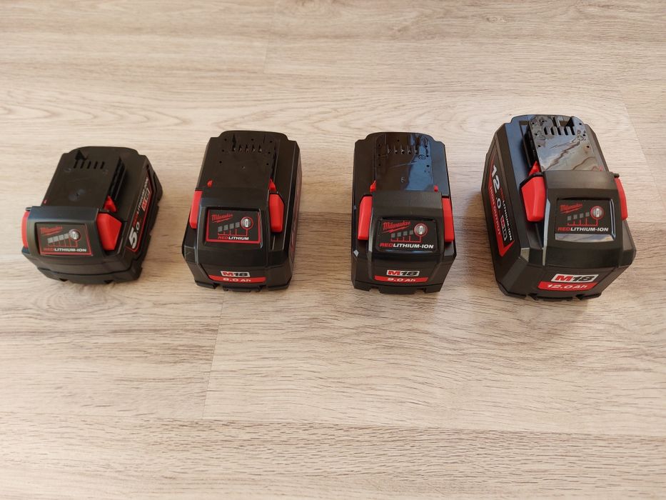 Acumulator baterie milwaukee M18 B 5, HB 8, B 9, HB 12 amperi,