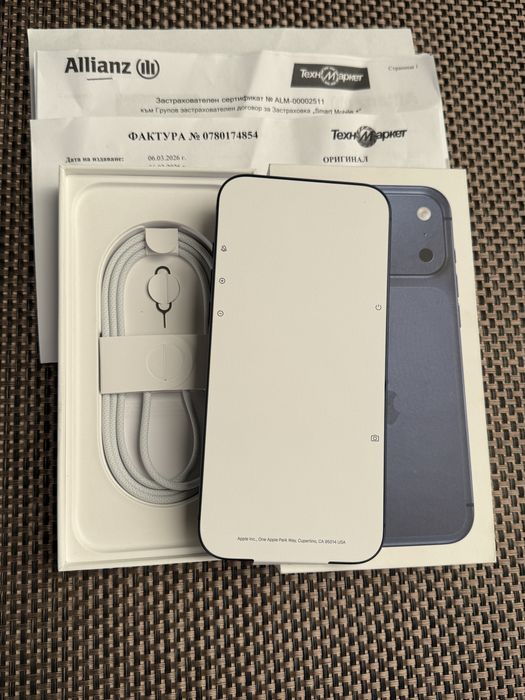 НОВ!512Gb 24м ЗАСТРАХОВКА + ГАРАНЦИЯ iPhone 17 Pro Max Deep Blue