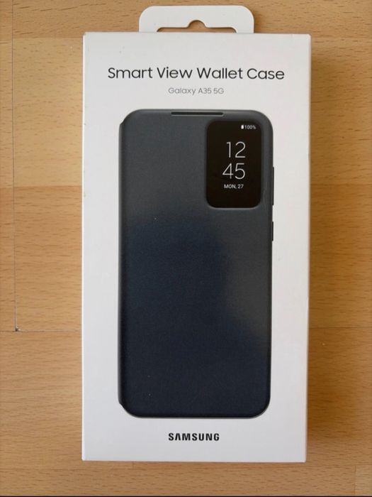 Samsung Husa Originala Smart View Wallet Cover Samsung Galaxy A35 Black