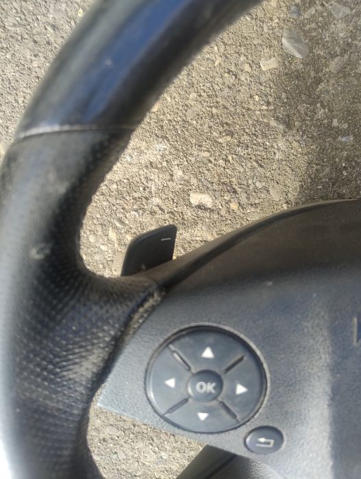 Volan Mercedes A B C E CLASS cu padele, airbag