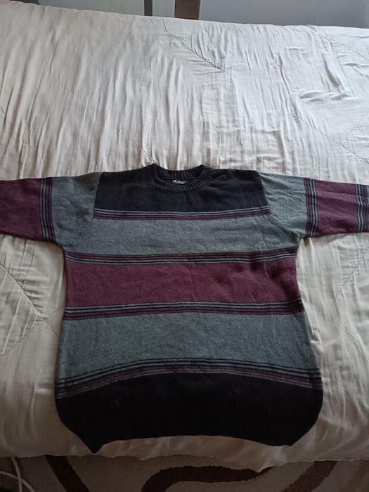 Мъжки пуловери  сив  цвят