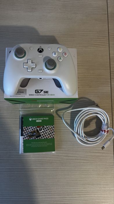 Controller Gamesir cu fir pentru Xbox PC G7 SE Alb GAMEPASS