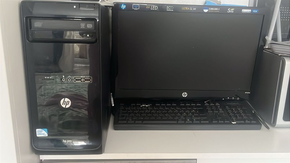 Компьютер hp 2011года, работает хорошо