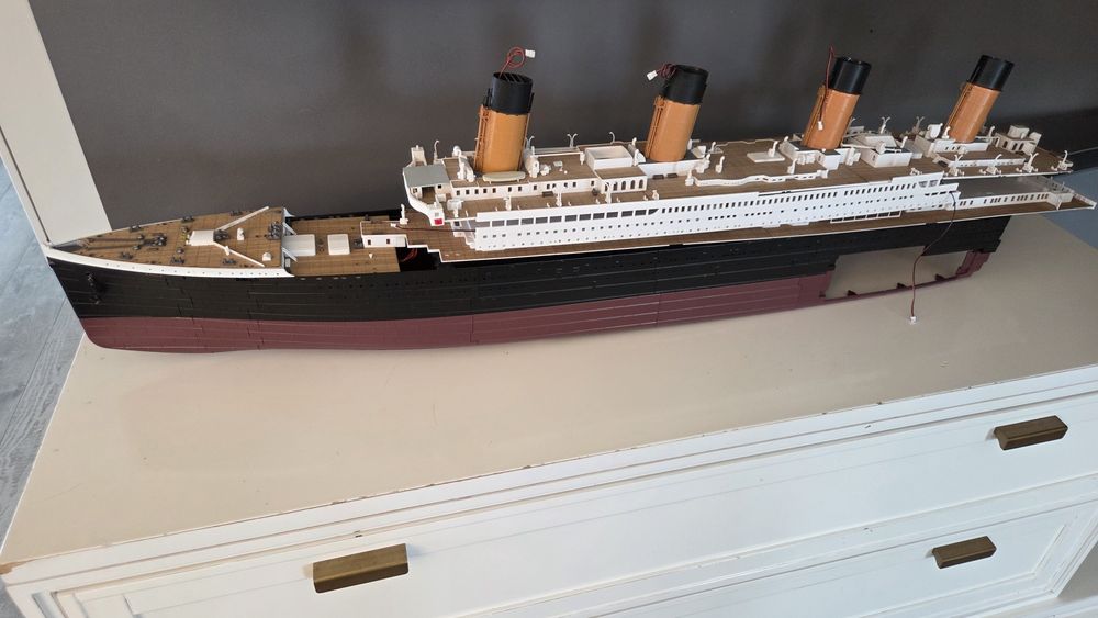 *Macheta Titanic Hachette* pana la nr 88