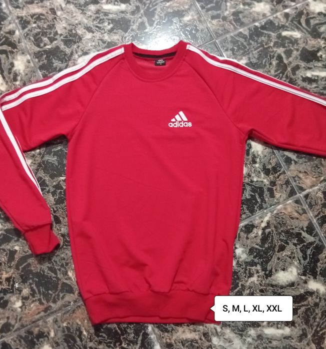 Tricouri cu mânecă lungă Adidas din bumbac .