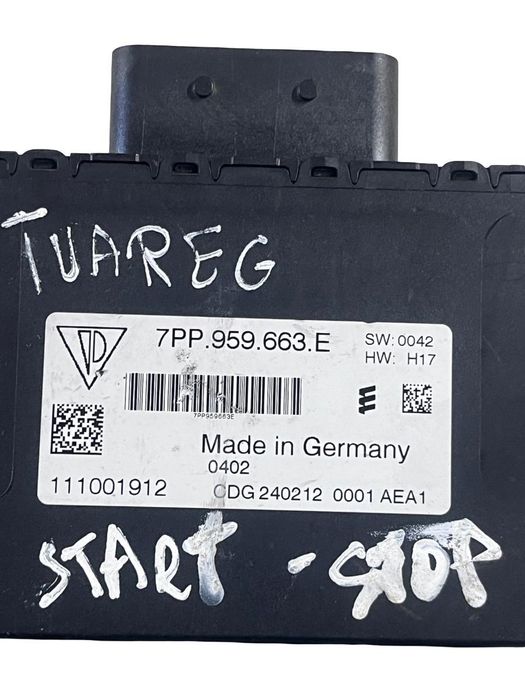 Modul Start / Stop Volkswagen Touareg 7P5, 7P6 2010 - 2018 7Pp959663E