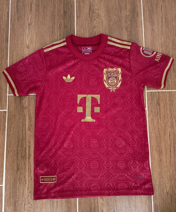Bayern Munich Adidas 125 Year Anniversary Jersey Small Musiala