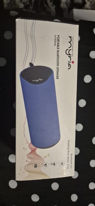 Boxă noua portabilă Myria albastră