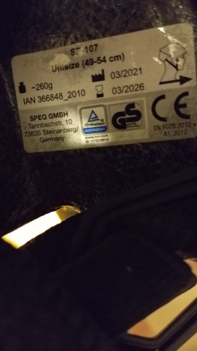 Cască bicicletă copii albastra  – ușoară și comodă