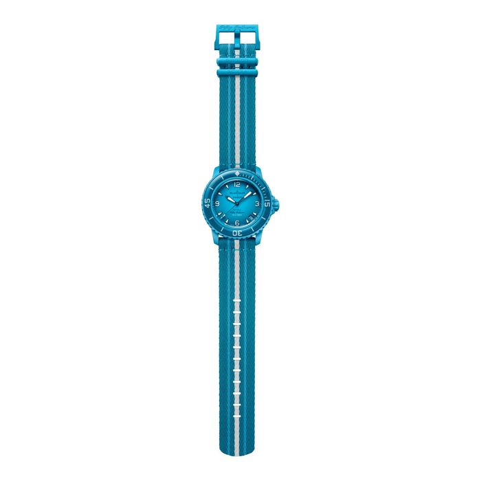 Blancpain X Swatch Scuba Fifty Fathoms Blue Lagoon
