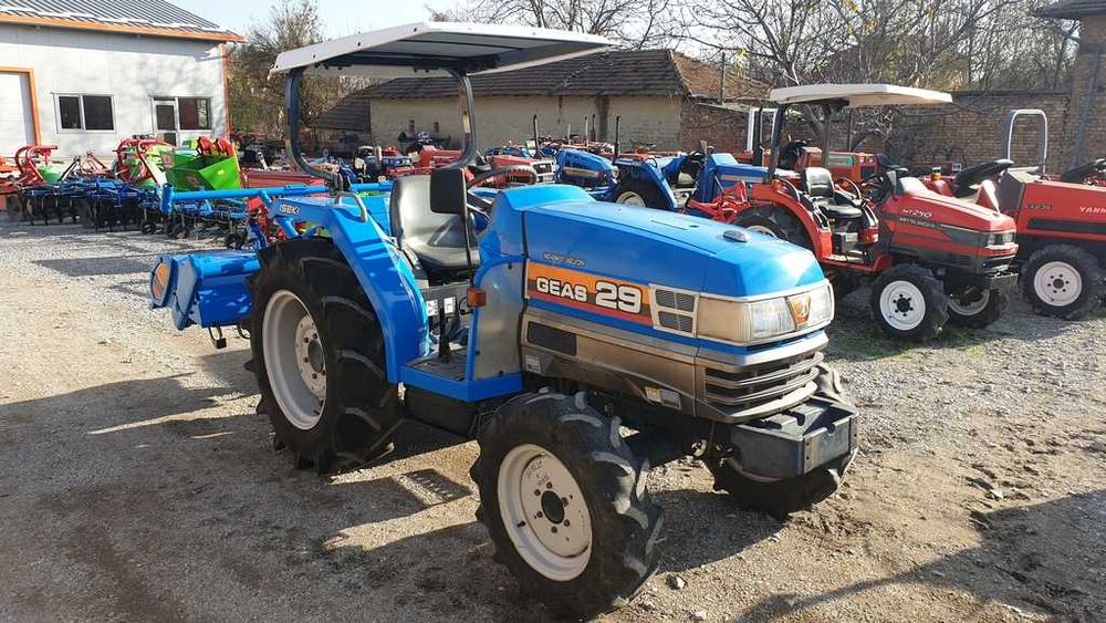Японски трактор Iseki TG29F GEAS с фреза, 4x4, 29 к.с., АграБГ Джолев