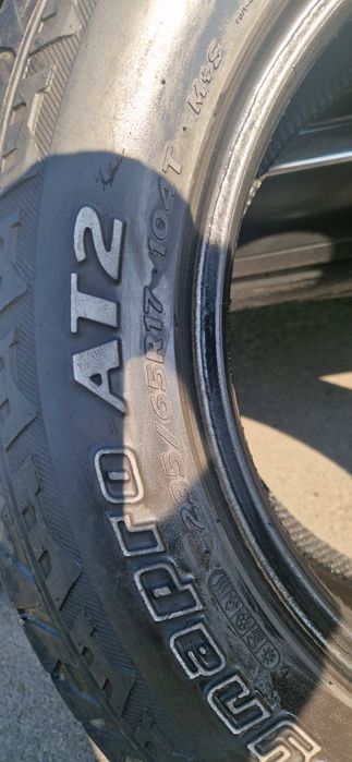 2 броя гуми 235 65 17 АТ Hankook dynapro
