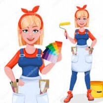 Покраска стен и потолков