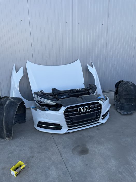 Bot complet fata completa Audi A6 C7 capota bara fata trager aripa