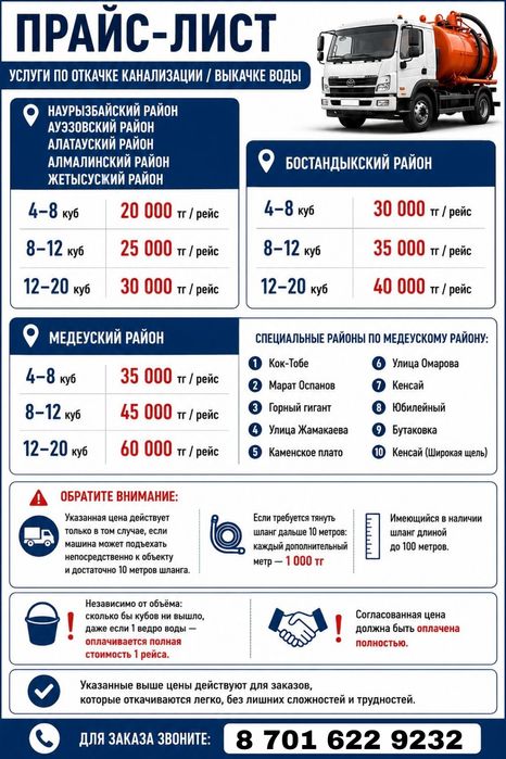 ОТКАЧКА септика 16 куб