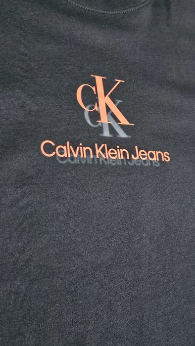 Calvin Klein мъжка черна тениска – оригинал, с етикет, М размер
