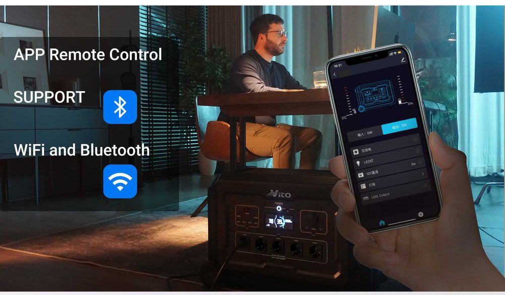 3600W Генератор за ток без гориво VITO S3 Power Station