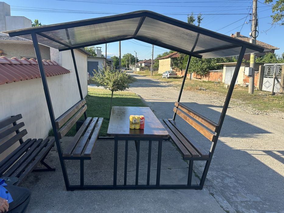 Метални крака за маса 180 лв и стелаж за плодове и зеленчуци