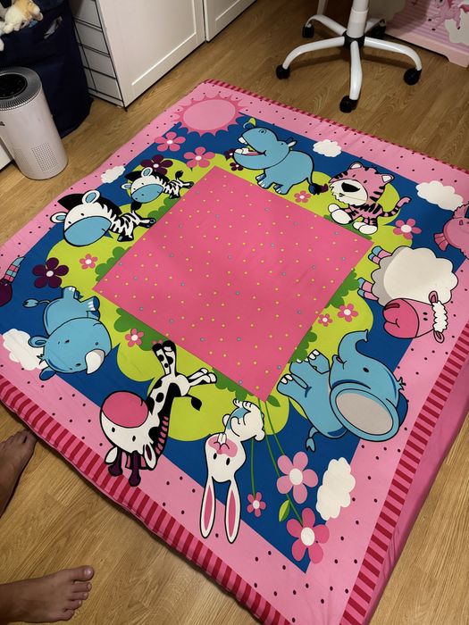 Детска постелка (килимче) за игра – голяма, мека и сгъваема