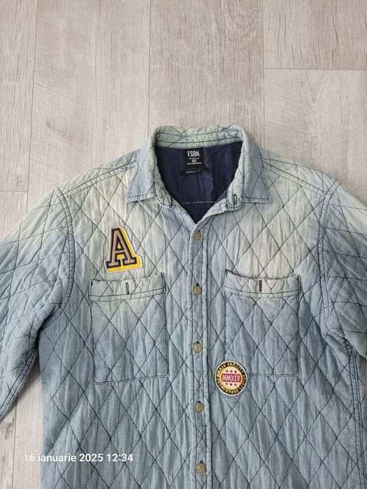 Camasa jeans matlasata New Yorker