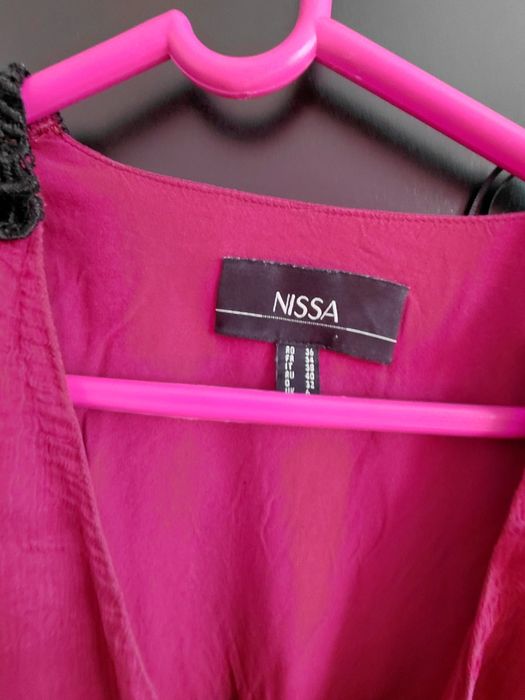 Rochie Nissa matase naturala
