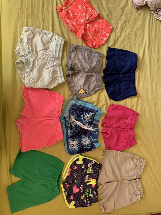 Детски рокли 4-5; 5-6,панталони, чорапогащи, потници, клинове, блузи