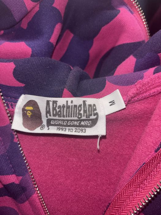 Bape zip up горнище