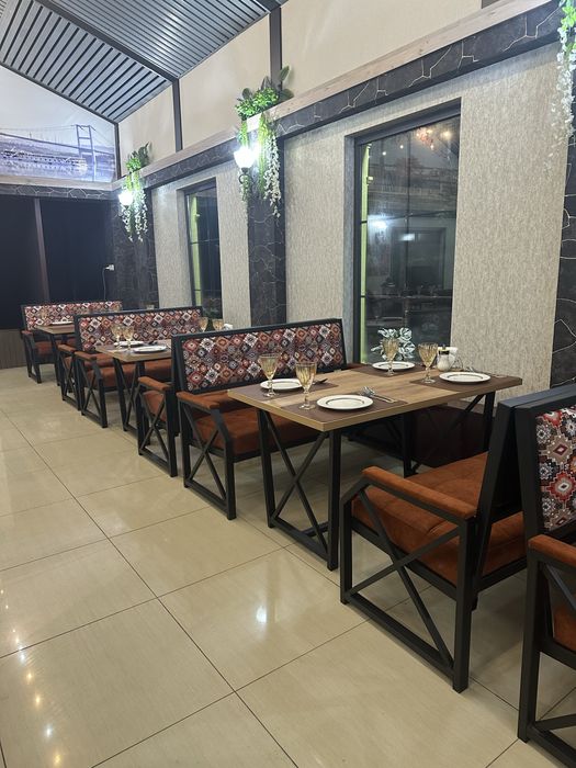 Divan 4 kishili kafelar ushun loft xaytek