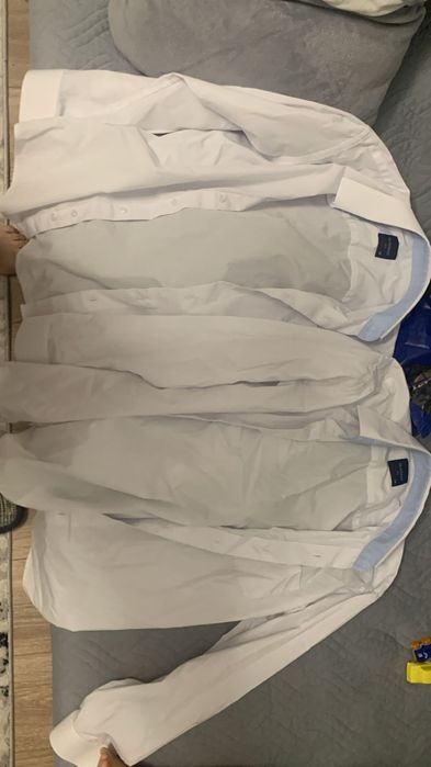 Рубашки белые Glasman