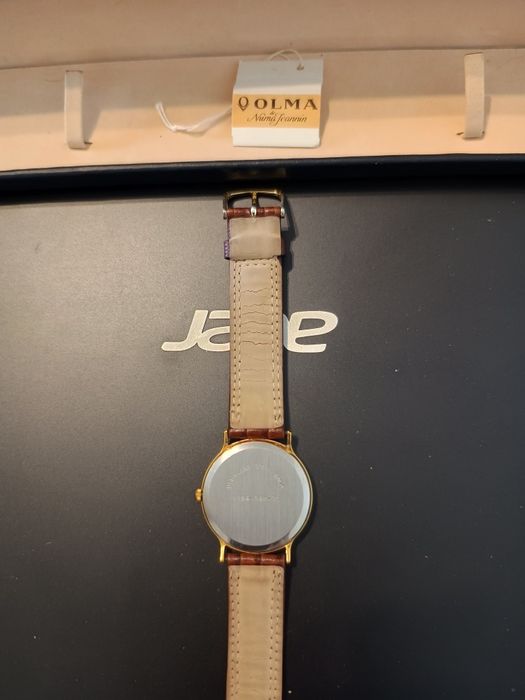 Ceas de mână Olma,  placat  aur, elvețian.