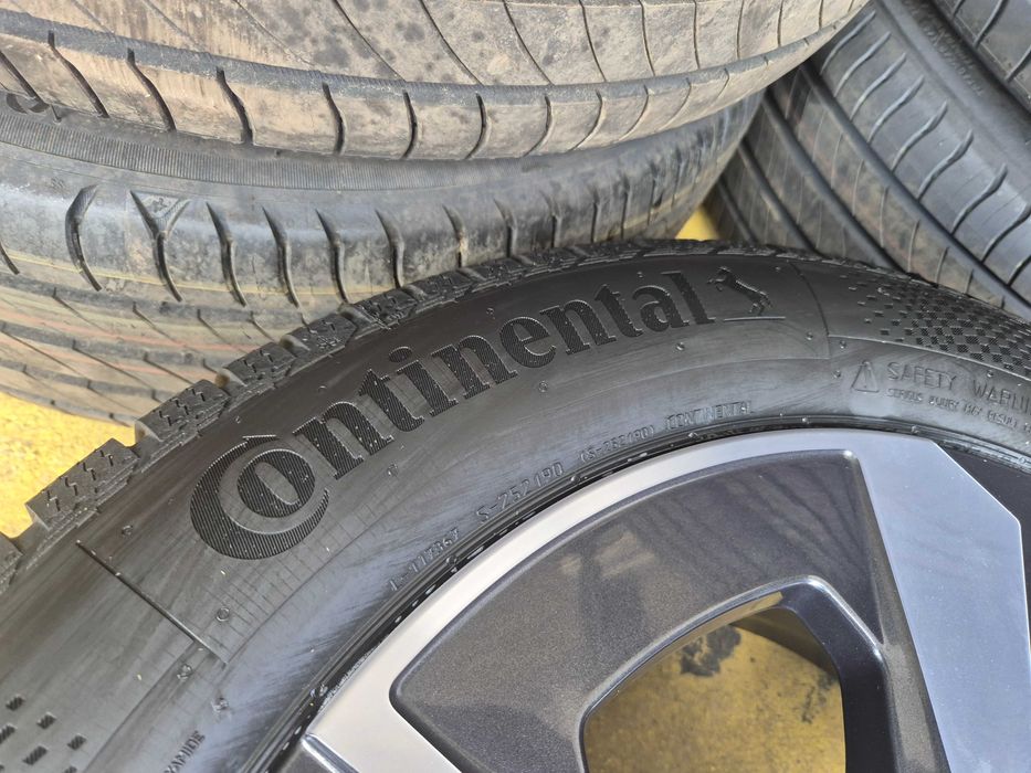 4 ROTI Jante + Anvelope de IARNA - 5x112 225/55/17 Continental * NOI DOT 2025 SET NOU ORIGINAL BMW Seria 5 G30 G31 Seria 4 G26 NOU