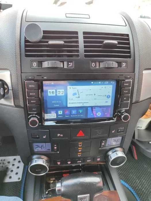 4GB RAM Navigatie Android Carplay VW Touareg Transporter T5 Multivan
