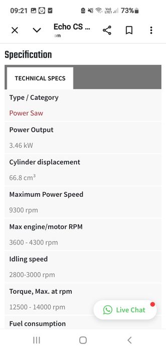 Drujba echo CS .680S.