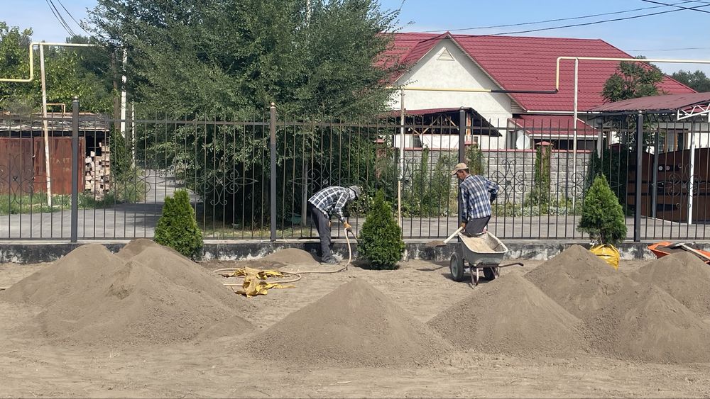 Автополив + газон