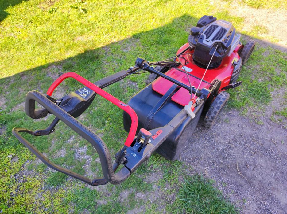 Бензинова самоходна косачка Alko 2018г Briggs&Stratton 875series 190cm 4,5кс 4t 50см 42кг с кош