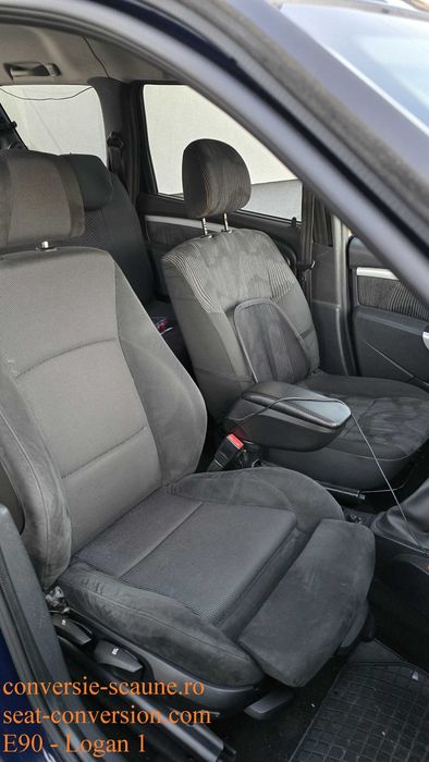 Sistem adaptare scaune de BMW E90/91/92 pe Logan Duster Sandero