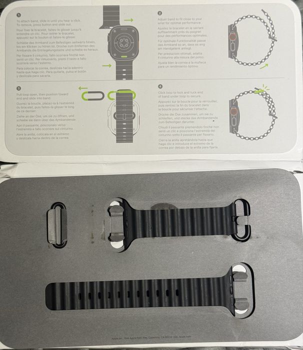 49mm Black Ocean Band - Black Titanium Finish