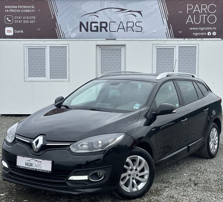 Renault Megane LIMITED 1.5 dCi 2015 Facelift Automat  RATE / TRANSPORT