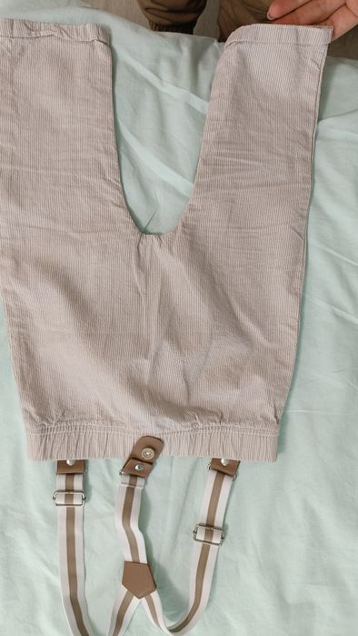 Pantaloni cu bretele 80