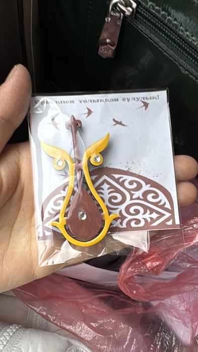 Этно брошка брошь