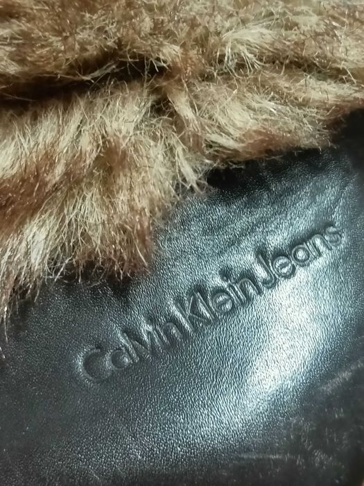 Cizme piele Calvin Klein