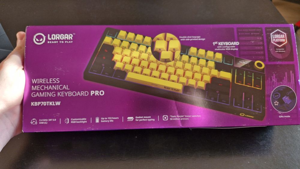 Клавиатура Lorgar KBP70TKLW